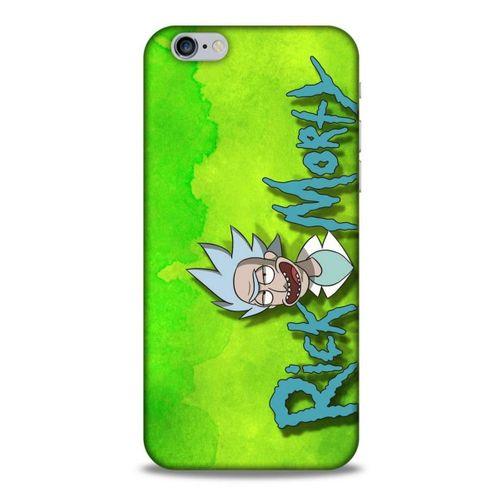 Apple Iphone 6 Uyumlu Kılıf Rick And Morty (12) Koruyucu Silikon Space Cruiser / Car