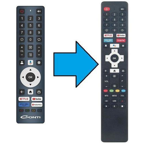 Contı ile uyumlu Smart Google Led Tv Kumanda-Ses Özellikli