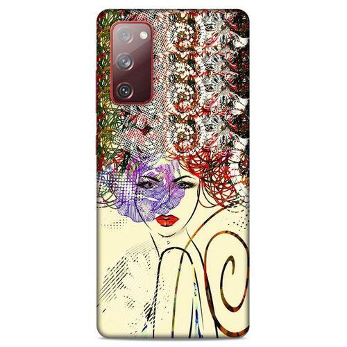 Lopard Samsung Galaxy S20 Fe Uyumlu Kılıf Sürreal Yüzler ♀ (19) Kılıfları Baskılı
