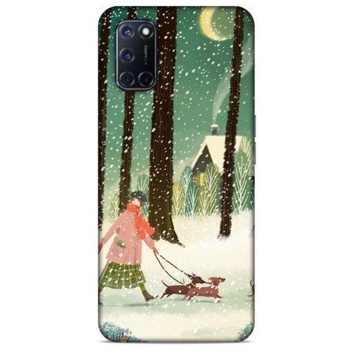 Oppo A72 Kılıf Snowix (39) Liquid Crystal Kılıf Karışık Renkli