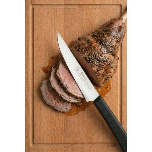 Biftek Et Steak Bıçağı Lazerli Tırtıklı Bıçak Nusret'in Et Kesme Bıçağı Sürmene Sürbisa 61107