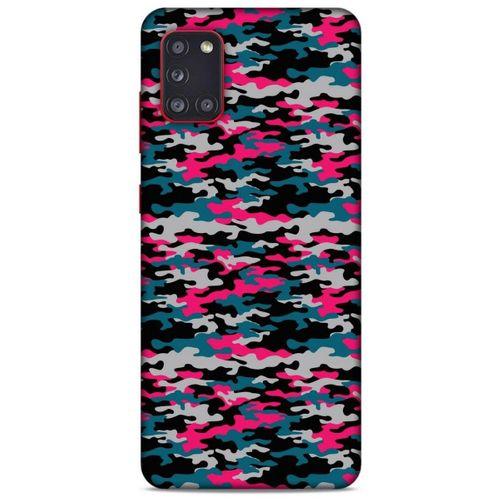 Kamuflaj 16 Samsung Galaxy A31 Kılıf Silikon Kapak
