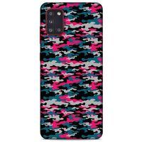 Kamuflaj 16 Samsung Galaxy A31 Kılıf Silikon Kapak