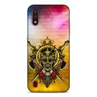 Lopard Samsung Galaxy A01 Uyumlu Kılıf Tattoo's (38) Neo Hybrid Kılıf Kılıç Dövmesi