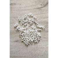 Dikmeli Sistem 75 adet Tül ve Perde Düğmesi Sağlam Korniş Halkası