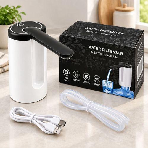 USB Şarjlı Otomatik Damacana Su Pompası 800mAh