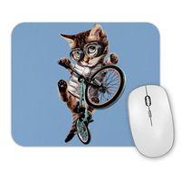 Cat Kedi Bisiklet Şov Mouse Pad.jpg