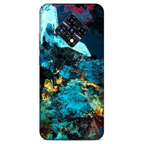 Lopard İnfinix Zero 8 Uyumlu Kılıf Soyut Sanat (40) Desenli Fit Silikon Kılıf