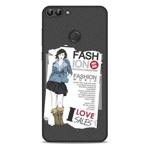 Sokak Modası 26 Huawei Psmart Kılıf Desenli Silikon