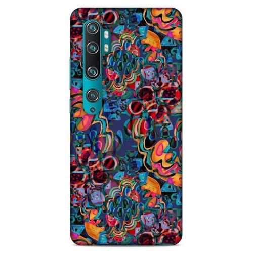 Lopard Xiaomi Mi Note 10 Pro Uyumlu Kılıf Soyut Sanat (28) Desenli Arka Kapak