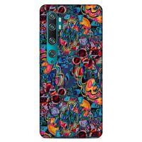 Lopard Xiaomi Mi Note 10 Pro Uyumlu Kılıf Soyut Sanat (28) Desenli Arka Kapak