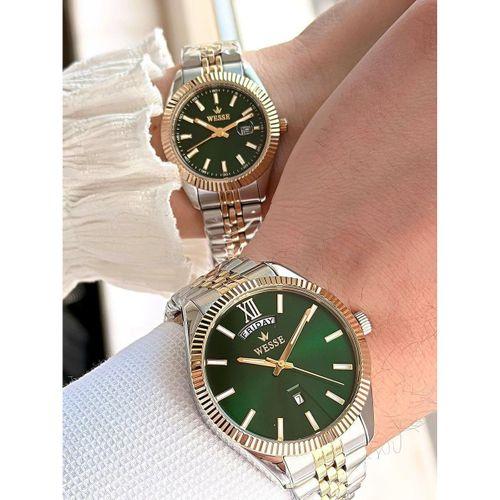 Wesse Çiflere Özel Sevgili Kombini 2 Yıl Garantili 5 Atm Suya Dayanklı Çift Saati Wl2073-C07