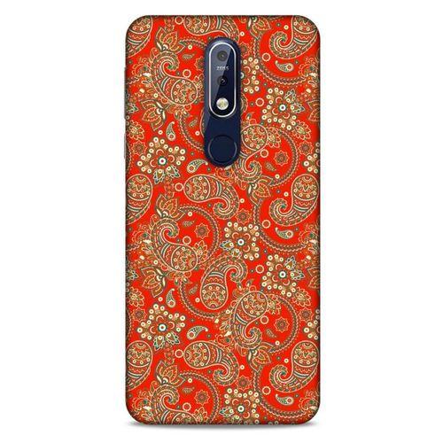 Ethnic Culture (80) Nokia 7.1 Kılıf Silikon Kapak Desenli