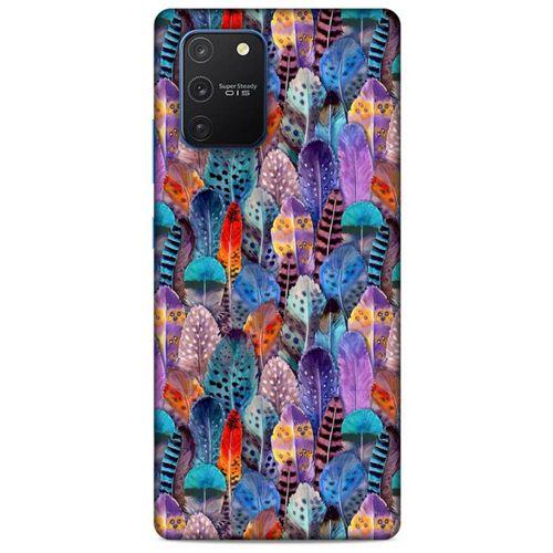 Samsung Galaxy S10 Lite Uyumlu Kılıf Mor Delisi (48) Bumper Kılıf Tüğler