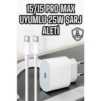İos Uyumlu Type-c Girişli Hızlı Şarj 15/15 Pro Max Adaptör Ve Kablosu
