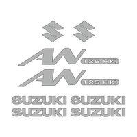 SUZUKI Suzuki Suzukı An 125 Hk Uyumlu Sticker Set