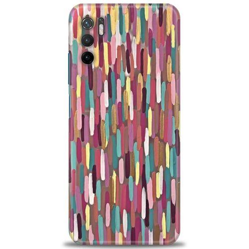 Xiaomi Poco M3 Pro Kılıf HD Baskılı Kılıf - Renk Renk + Tam Ekran Koruyucu