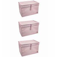 Çok Amaçlı Düzenleyici Kutu Organizer Cırt Cırtlı Hurç Mega Plus Boy 40cm X 30cm X 70cm (3 Adet)