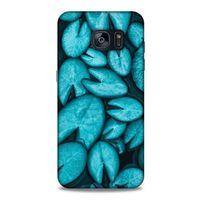 Lopard Samsung Galaxy S7 Edge Uyumlu Kılıf Bahar (36) Glitter Kılıf Turkuaz