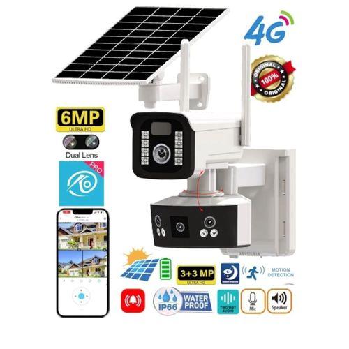 O-KAM-3920 6MP 4G Solar Dual Lens PTZ Kamera 3 Kamera 3+3MP