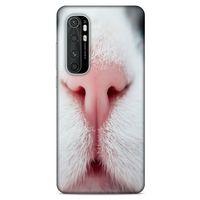 Lopard Xiaomi Mi Note 10 Lite Uyumlu Kılıf Kediler (20) Koruyucu Kılıf Şirin Burun
