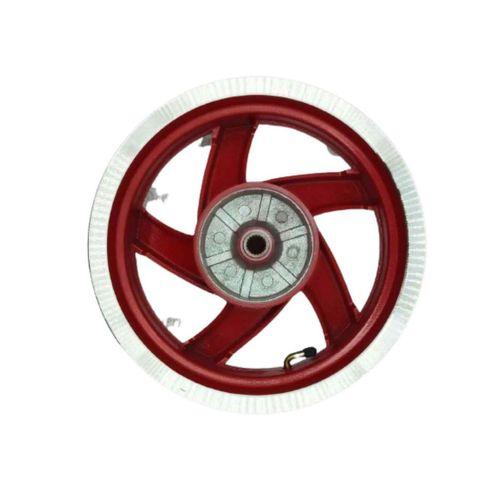 SCOOTER Scooter Arka Jant 12 Kırmızı Diskli Küçük Göbek