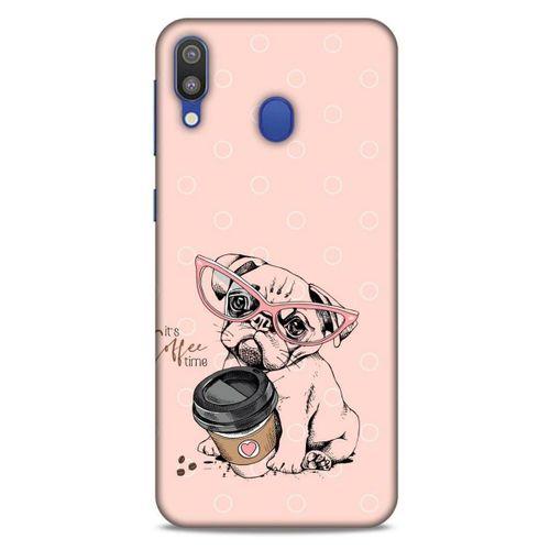 Animax Pugs COFEE Samsung Galaxy M20 Kılıf Desenli Silikon