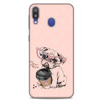 Animax Pugs COFEE Samsung Galaxy M20 Kılıf Desenli Silikon