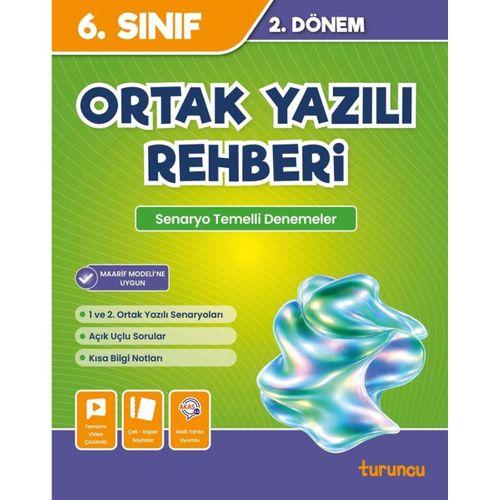 6. Sınıf 2. Dönem Ortak Yazılı Rehberi Tudem Yayınları