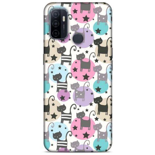 Lopard Huawei P40 Uyumlu Kılıf Kediler (9) Kılıf Puantiyeli Kedi