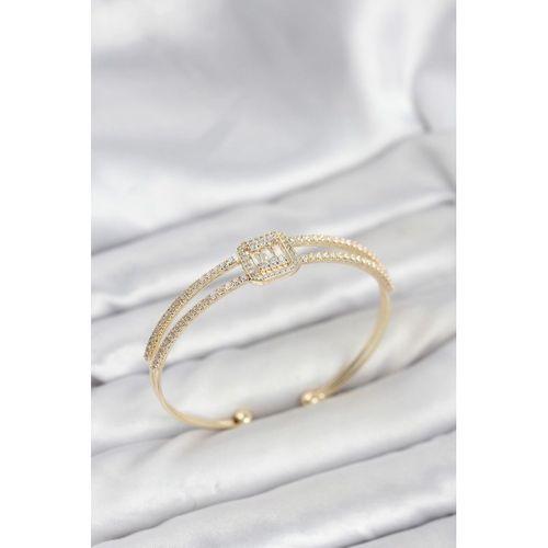 Pirinç Gold Renk Baget Model Kadın Bileklik