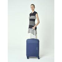 Benetton Trolley Valiz Koyu Mavi Orta Boy 14BNT8001-02-KMV