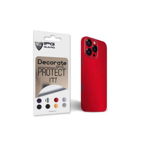 iPhone 16 Pro Max Uyumlu Arka ve Yanlar için IPG Koruma Dekoratif Sticker Kaplama (Kılıf Değildir)