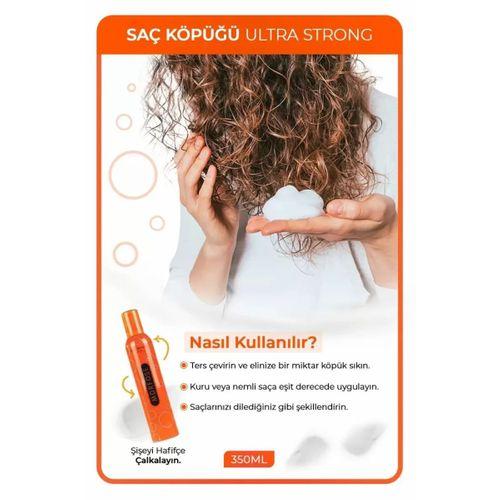 Ultra Strong Saç Köpük 350 ML - Ultra Güçlü Tutuş - mrfs