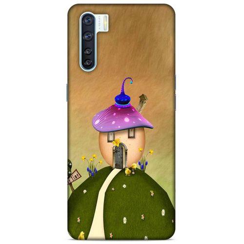 Lopard Oppo A91 Uyumlu Kılıf Manipülasyon ☻ (28) Arka Kapak Desenli