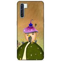 Lopard Oppo A91 Uyumlu Kılıf Manipülasyon ☻ (28) Arka Kapak Desenli