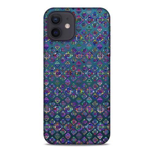 Ethnic Culture (93) Apple iPhone 12 Kılıf Silikon Kapak Desenli
