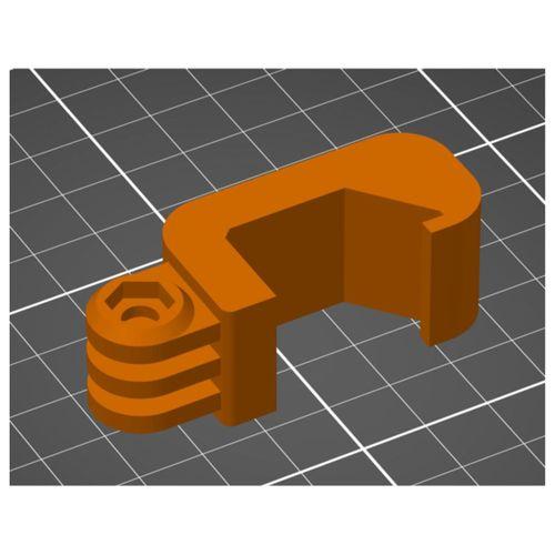 Dell P2715Q Monitör Modüler Montaj Sistemi Kancası 3D Baskı