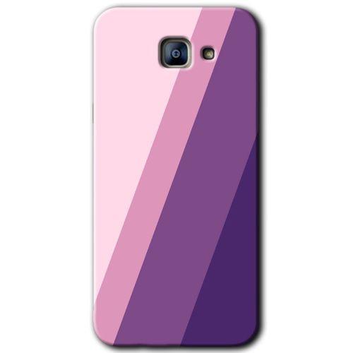 Galaxy A8 2016 Kılıf HD Desen Baskılı Arka Kapak - Oblique + Kırılmaz Cam