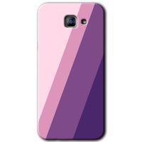 Galaxy A8 2016 Kılıf HD Desen Baskılı Arka Kapak - Oblique + Kırılmaz Cam