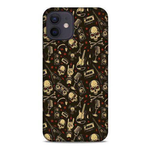 Retro (8) Desen Baskılı Kılıf Renkli Apple iPhone 12 Kılıf