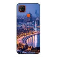 Xiaomi Redmi 9C Uyumlu Kılıf Azarbaijan (29) Arka Koruma Kılıfı Akşam Şehir