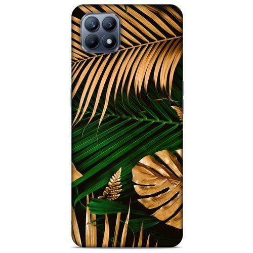 Lopard Huawei P40 Lite Uyumlu Kılıf Bahar (6) Silikon Kılıf Altın Yapraklar