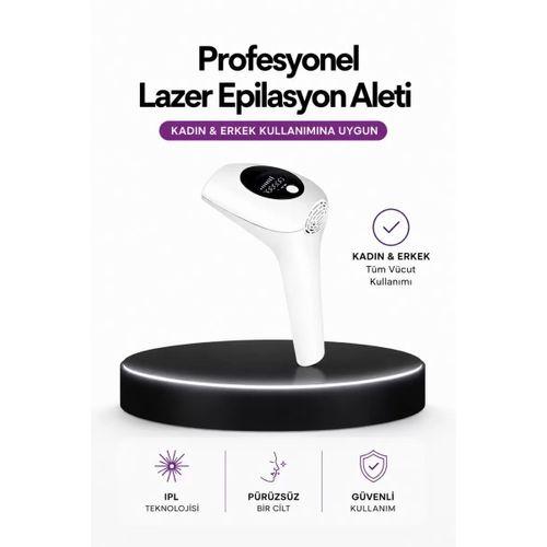 Ipl Teknolojili Erkek Ve Kadın Kullanımına Uygun Lazer Epilasyon Cihaz