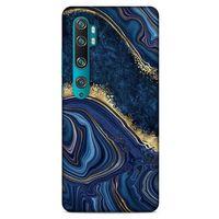Xiaomi Mi Note 10 Uyumlu Kılıf Mavi Delisi (1) Kılıfı Mermer