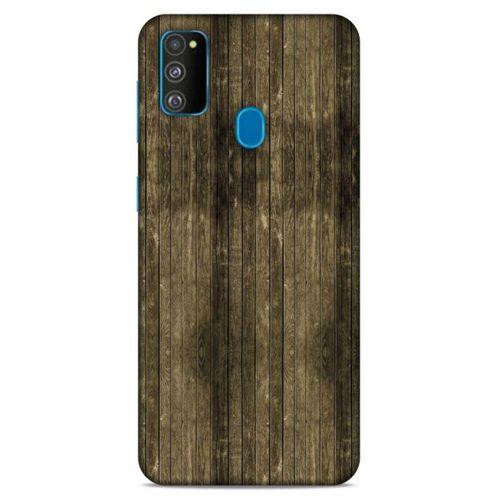 Lopard Samsung Galaxy M30s Uyumlu Kılıf Wood'X (20) Koruyucu Kılıf Desenli