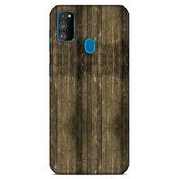 Lopard Samsung Galaxy M30s Uyumlu Kılıf Wood'X (20) Koruyucu Kılıf Desenli