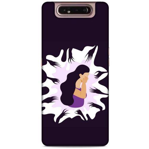 Samsung Galaxy A80 Kılıf Depresyon (31) TPU Kılıf Karışık Renkli