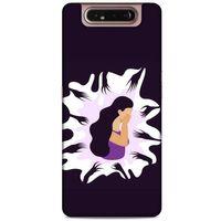 Samsung Galaxy A80 Kılıf Depresyon (31) TPU Kılıf Karışık Renkli