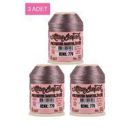 3 Adet Altınbaşak Oya ve Dantel İpi 20 gr - Royaleks - No: 770